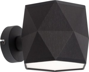 Kinkiet SIRO BLACK czarny nowoczesny geometryczny TK Lighting