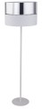 Lampa podłogowa HILTON SILVER srebrno-biała 150cm TK Lighting