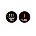 Girlanda MIMOSA 2 10 metrów 10xE27 IP44 KTMA210M10G Kobi 