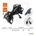Girlanda MIMOSA 2 10 metrów 10xE27 IP44 KTMA210M10G Kobi 