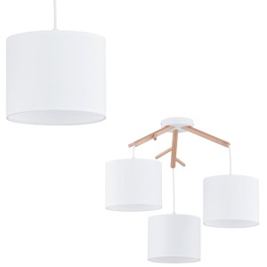 Lampa wisząca ALBERO biały 6553 TK Lighting
