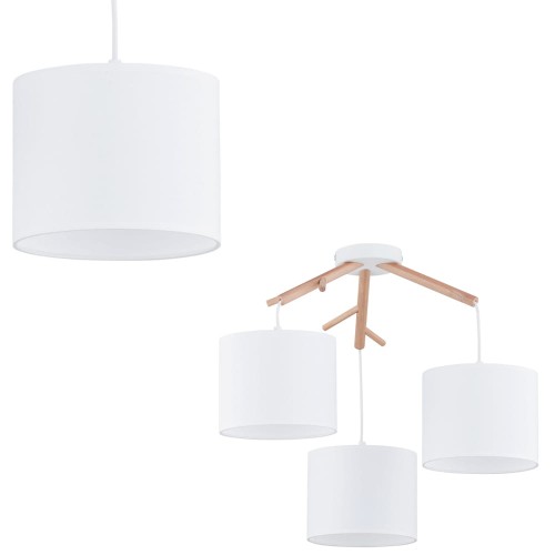 Lampa wisząca ALBERO biały 6553 TK Lighting
