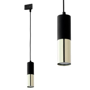 Lampa na szynoprzewód trójfazowy TRACER BLACK/GOLD 6064 TK LIGHTING