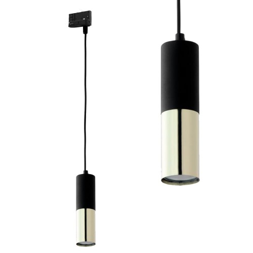 Lampa na szynoprzewód trójfazowy TRACER BLACK/GOLD 6064 TK LIGHTING
