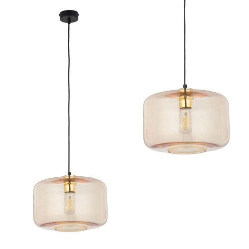 Lampa wisząca ALMA 1 - punktowa Bursztyn 4900 TK Lighting