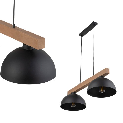 Lampa wisząca OSLO BLACK 2 PŁ 4711 TK Lighting
