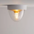 Lampa natynkowa zewnętrzna IP44 NOOK WHITE/GOLD biało-złota Nowodvorski Lighting