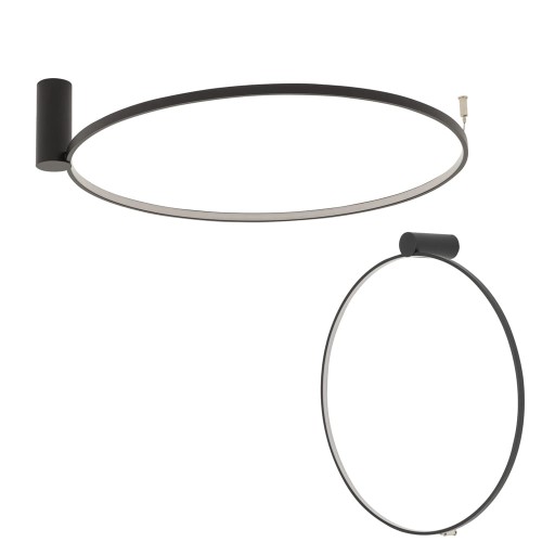 Plafon CIRCOLO LED M Czarny 10865 Nowodvorski Lighting