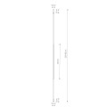 Lampa wisząca VERTIC LED 10857 Nowodvorski Lighting