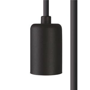 Przewód z oprawką czarny 350cm CAMELEON CABLE E27 3,5 M BLACK 8668 Nowodvorski Lighting