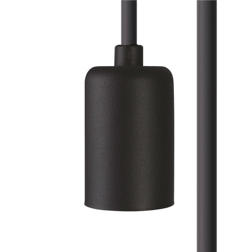 Przewód z oprawką czarny 350cm CAMELEON CABLE E27 3,5 M BLACK 8668 Nowodvorski Lighting