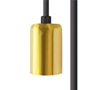 Przewód z oprawką 150cm CAMELEON CABLE E27 1,5 M BLACK/BRASS 8666 Nowodvorski Lighting