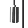 PRZEWÓD Z OPRAWKĄ 150CM CAMELEON CABLE E27 1,5 M BLACK/CHROME 8658 Nowodvorski