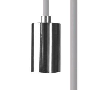 Przewód z oprawką 150cm CAMELEON CABLE E27 1,5 M WHITE/CHROME 8650 Nowodvorski Lighting