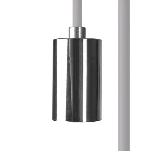 Przewód z oprawką 250cm CAMELEON CABLE E27 2,5 M WHITE/CHROME 8646 Nowodvorski Lighting