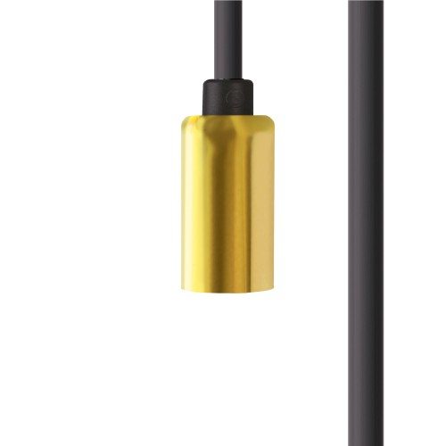 Przewód z oprawką 700cm CAMELEON CABLE G9 7 M BLACK/BRASS 8615 Nowodvorski Lighting