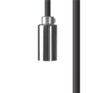 Przewód z oprawką 250cm CAMELEON CABLE G9 2,5 M BLACK/CHROME 8598 Nowodvorski Lighting