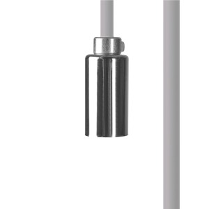Przewód z oprawką 500cm CAMELEON CABLE G9 5 M WHITE/CHROME 8580 Nowodvorski Lighting