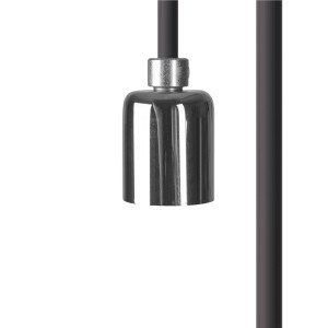 Przewód z oprawką 150cm CAMELEON CABLE GU10 1,5 M BLACK/CHROME 8635 Nowodvorski Lighting