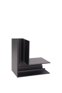 Maxlight MT0003 Kątownik 90° głęboki czarny Montaż na sufit lub ścianę Do szyn MT0001, MT0002