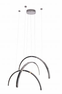 Maxlight P0508 Lampa Wisząca Trio Arc Shiny Black