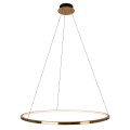 Maxlight P0493 Lampa Wisząca Queen Ø 50 Cm Złoto Szczotkowane