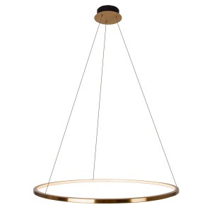 Maxlight P0493 Lampa Wisząca Queen Ø 50 Cm Złoto Szczotkowane