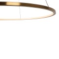 Maxlight P0493 Lampa Wisząca Queen Ø 50 Cm Złoto Szczotkowane
