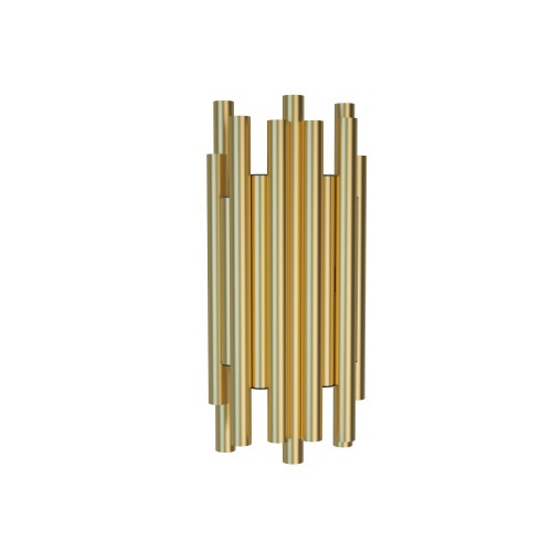 Maxlight Organic W0311D Kinkiet Złoty Szczotkowany