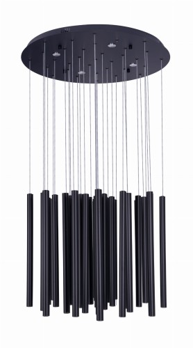 Maxlight Organic Black P0419D Lampa Wisząca Ściemnialna