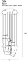 Maxlight Silk P0371D Lampa Wisząca
