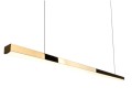 Maxlight Trio 1 P0425D Lampa Wisząca Złota Ściemnialna