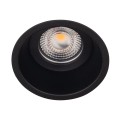 Maxlight Bellatrix  H0114 Oprawa Wpustowa Bath Czarna IP54- Bez Modułu Świetlnego Led H0112