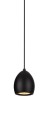 Maxlight Comet Round P0433 Lampa Wisząca Czarna