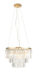 Maxlight Monaco P0423 Lampa Wisząca Złota