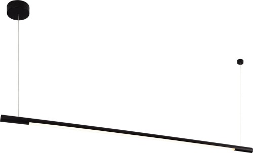 Maxlight Organic Horizon P0358D Lampa Wiszaca Ściemnialna Czarna