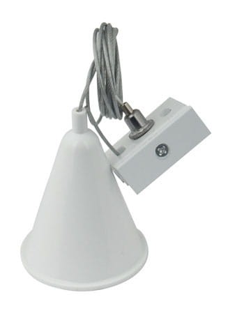 Maxlight Zawiesie Linkowe Z Uchwytem 2m Białe  MHT1-KIT-WH