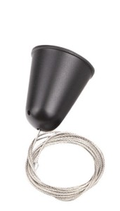 Maxlight Zawiesie Linkowe 1,5m Czarne MHT1-P15-BK