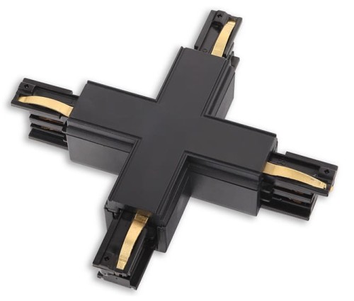 Maxlight Track Łącznik X Czarny