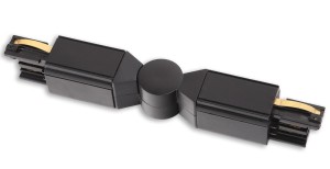 Maxlight Track Łącznik Łamany Czarny