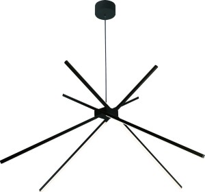 Maxlight Spider P0412 Lampa Wisząca Czarna