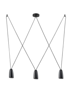 Maxlight Sistema P0399 Lampa Wisząca Czarna