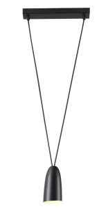 Maxlight Sistema P0400 Lampa Wisząca Czarna