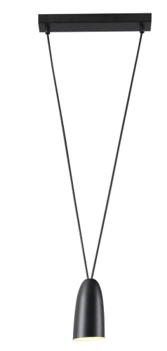 Maxlight Sistema P0400 Lampa Wisząca Czarna