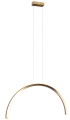 Maxlight P0521 Lampa Wisząca Trio Arc I Brusched Gold