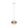 Maxlight P0518 Lampa Wisząca Moonstone Amber Glass+white Marble