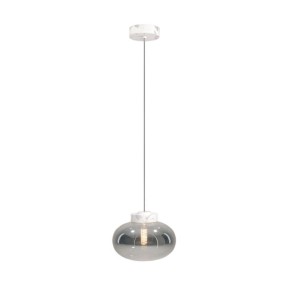 Maxlight P0517 Lampa Wisząca Moonstone Smoke Glass+white Marble