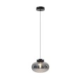 Maxlight P0515 Lampa Wisząca Moonstone Smoke Glass+black Marble