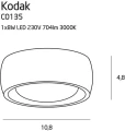 Maxlight Kodak C0135 Plafon IP44