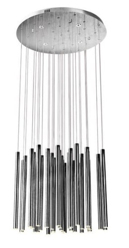 Maxlight Organic Chrom P0175D Lampa Wisząca z Funkcją Ściemniania Światła